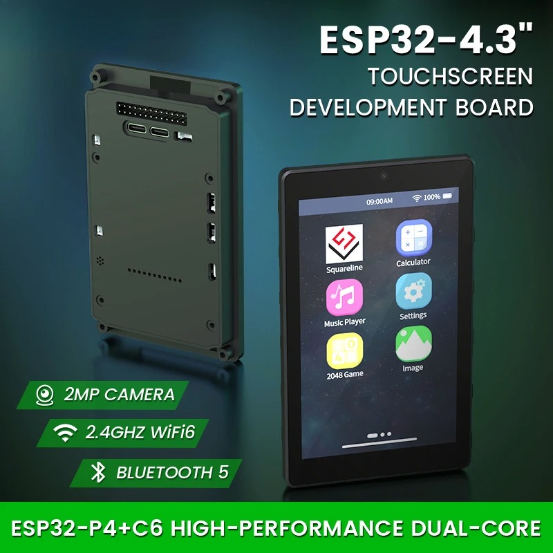 Esp32 C6 - 4.3-inch 480 * 800 IPS Capacitive