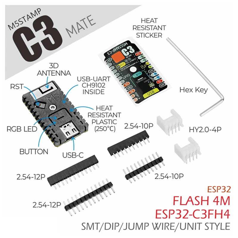 AS95-ESP32-C3 Development Boar - Esp32 C3 recension och pris