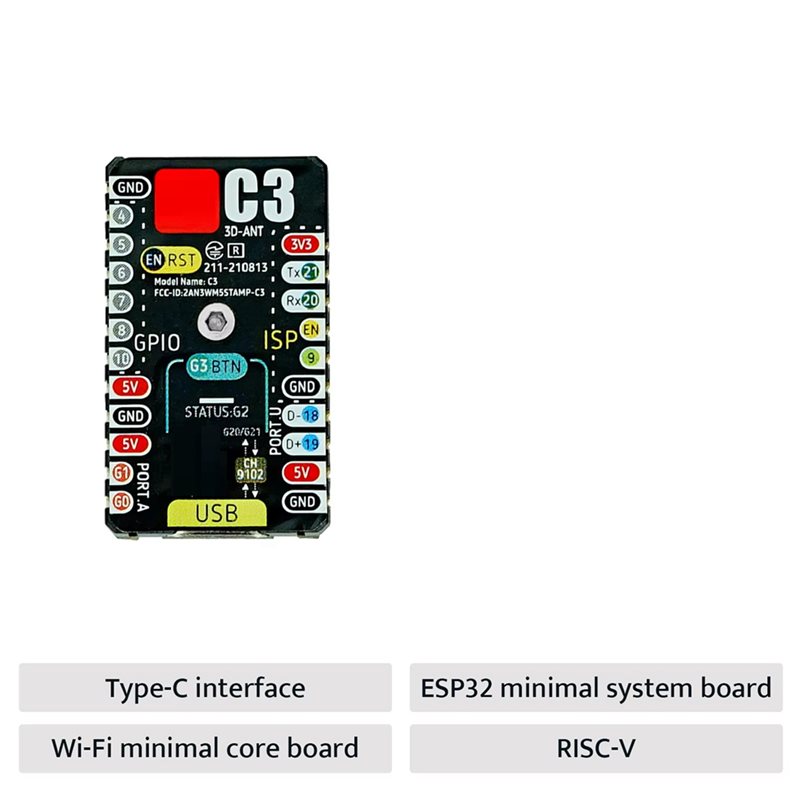AS95-ESP32-C3 Development Boar - Esp32 C3 recension och pris