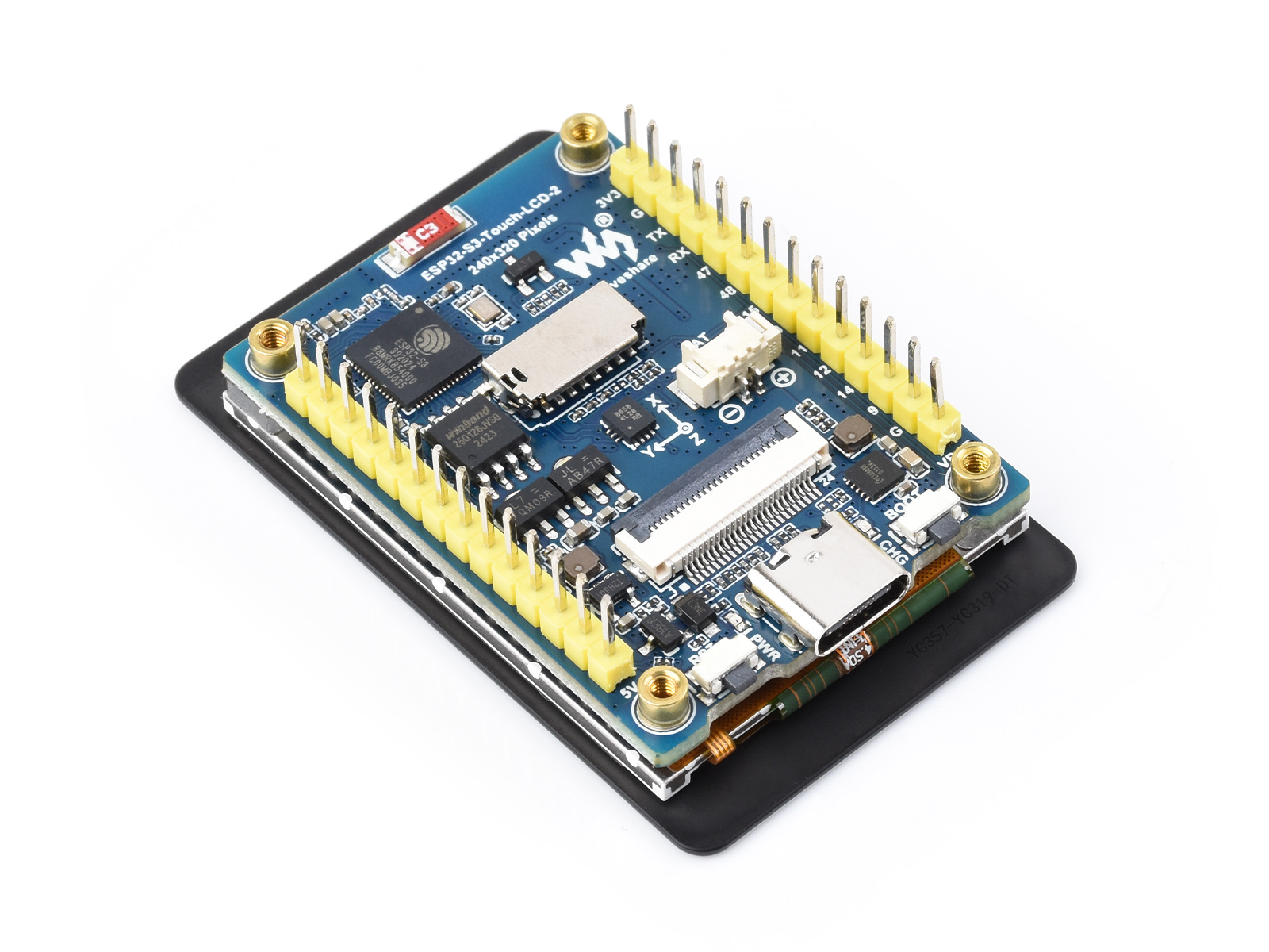 Waveshare ESP32-S3 2inch Capac - Esp32 S3 recension och pris
