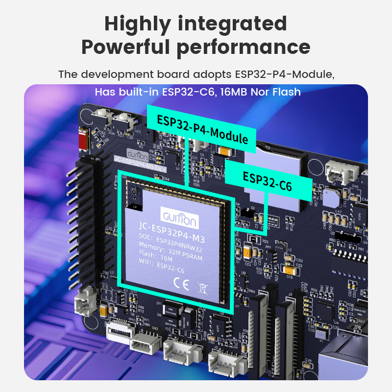 JC-ESP32P4-M3-DEV Development  - Esp32 C6 recension och pris