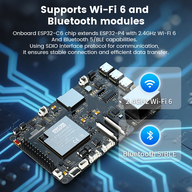 JC-ESP32P4-M3-DEV Development  - Esp32 C6 recension och pris