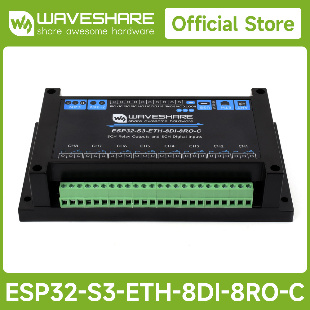 Industrial 8-Channel ESP32-S3  - Esp32 S3 recension och pris