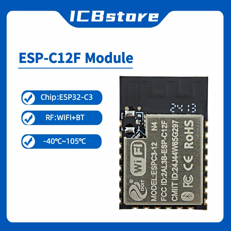 ESP32-C3 Series Module ESP-C12 - Esp32 C3 recension och pris