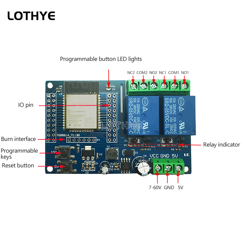 ESP32 Dual Channel Wifi Blueto - Esp32 Uart Module recension och pris
