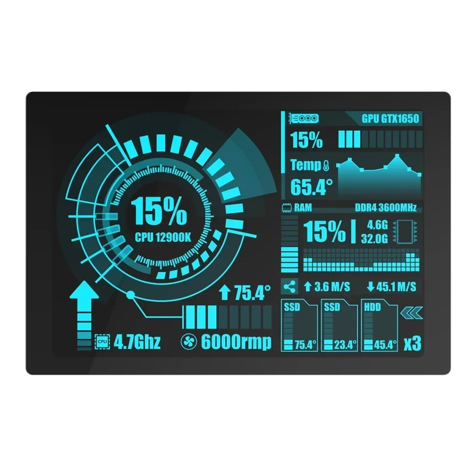 New   WT32-SC01 PLUS 16MB hmi  - Esp32 recension och pris