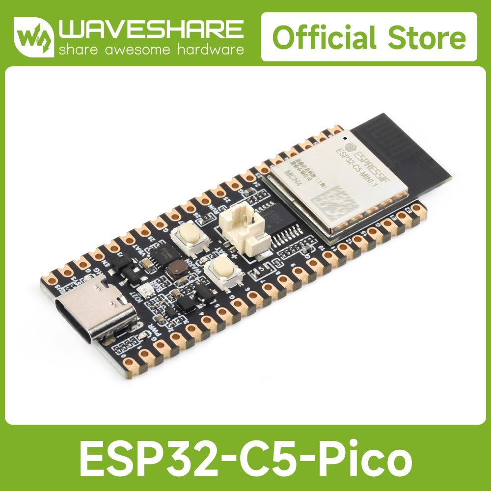 Waveshare ESP32-C5 dual-band W - Esp32 Development Board recension och pris