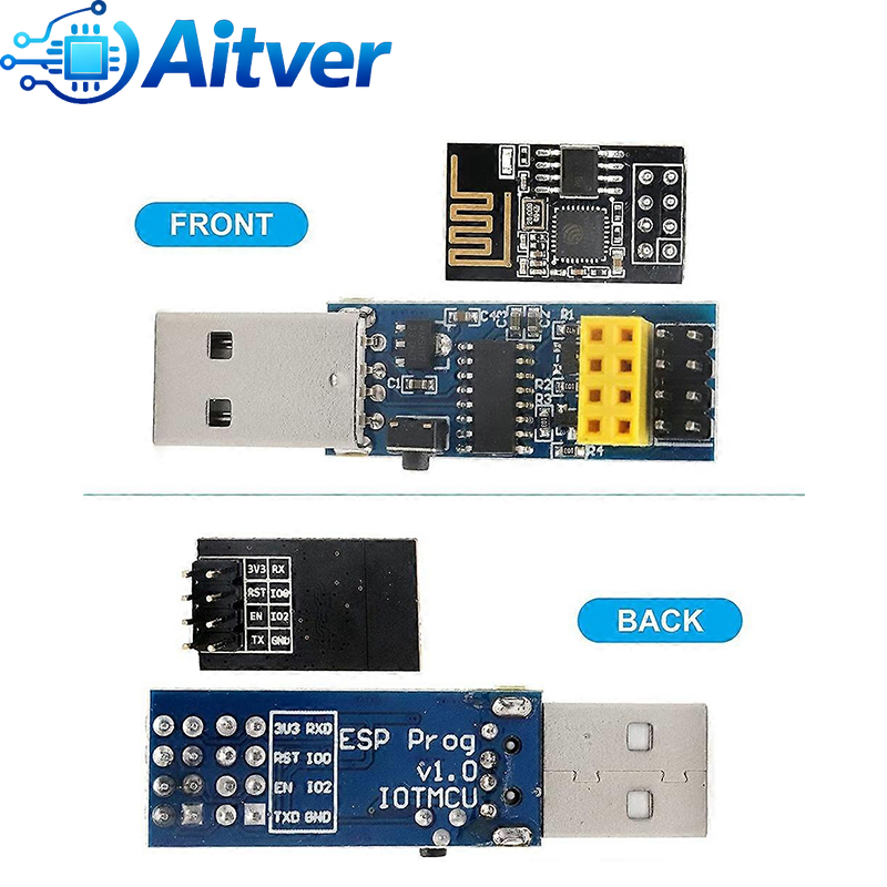 ESP01 Programmer Adapter USB t - Esp8266 recension och pris
