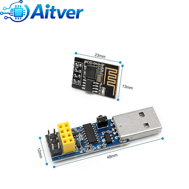 ESP01 Programmer Adapter USB t - Esp8266 recension och pris