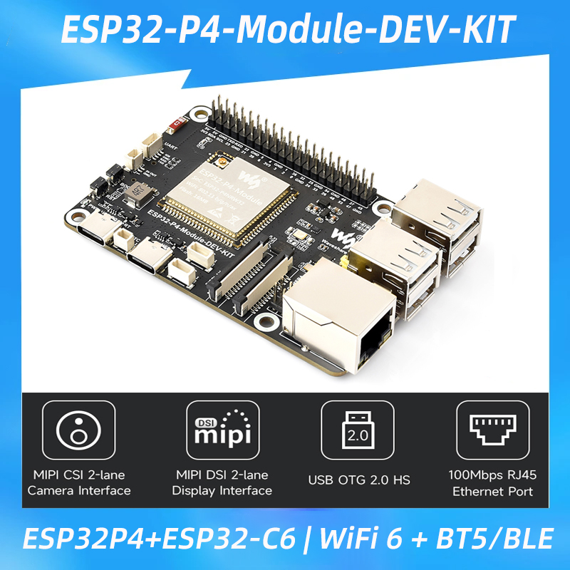 ESP32-P4 + ESP32-C6 Developmen - Esp32 P4 recension och pris