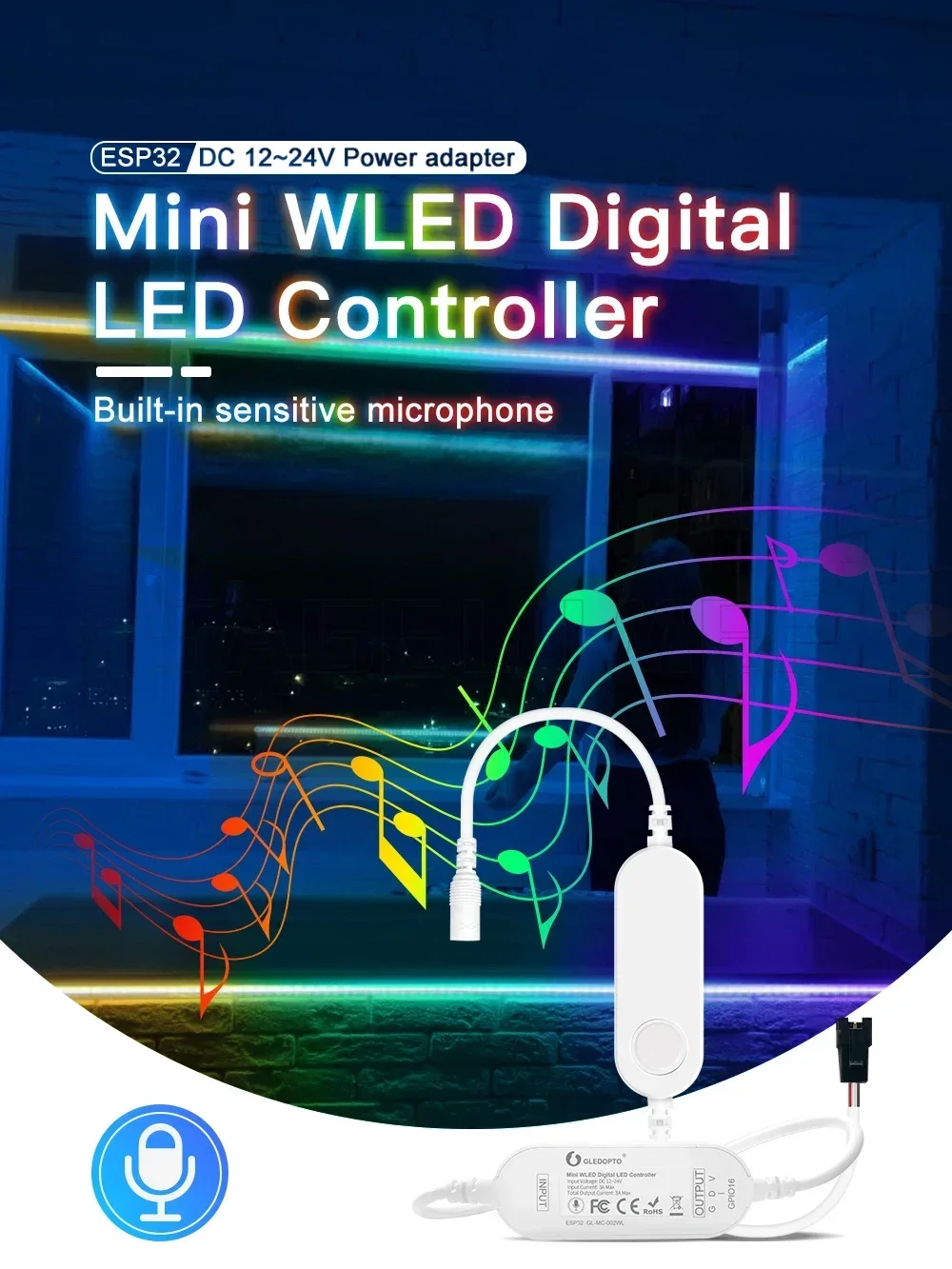 Gledopto ESP8266/ESP32 Mini WL - Esp8266 recension och pris