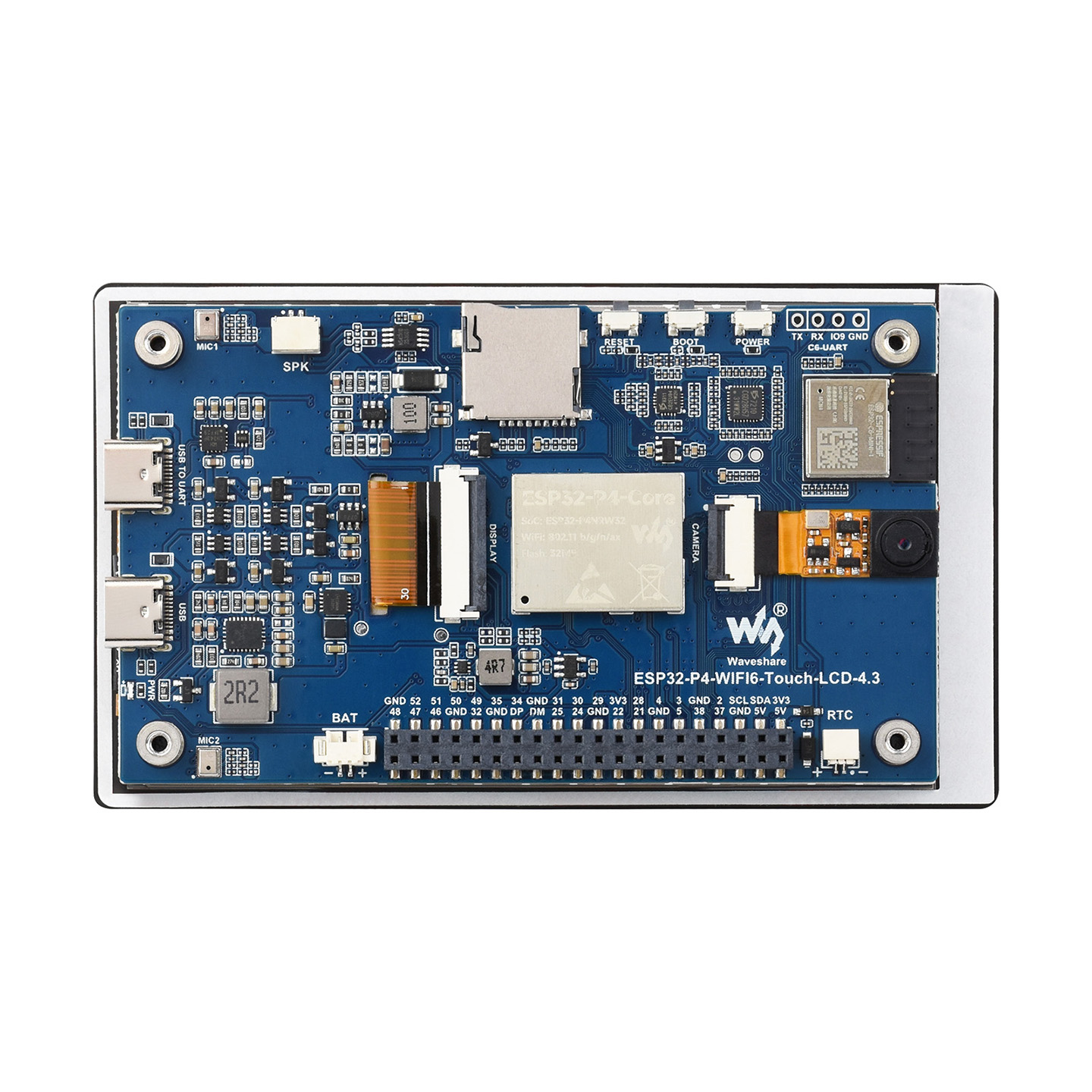 Waveshare ESP32-P4-WIFI6 4.3in - Esp32 Development Board recension och pris